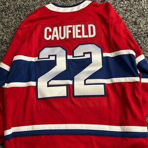 Montreal Canadiens #22 Cole CAUFIELD